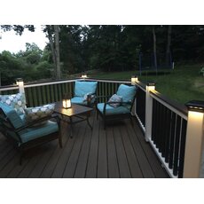 2pk Solar Dock Post Lights